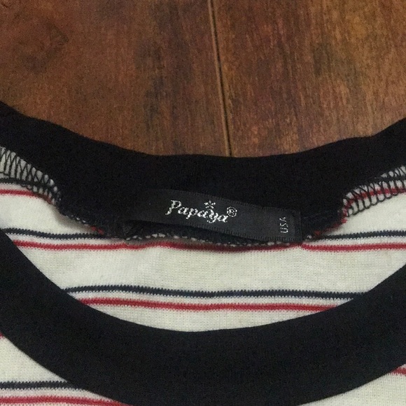 Striped Shirt with Embroidered Patch - Picture 3 of 3